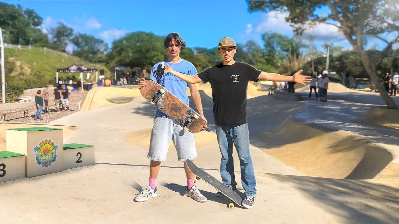 On participe au contest de skateboard organisé par Aloha à Carry-le-Rouet !