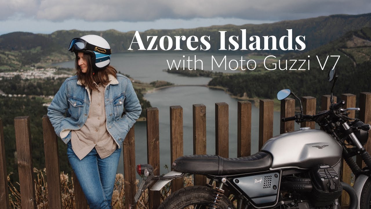 Exploring Azores Islands with Moto Guzzi V7