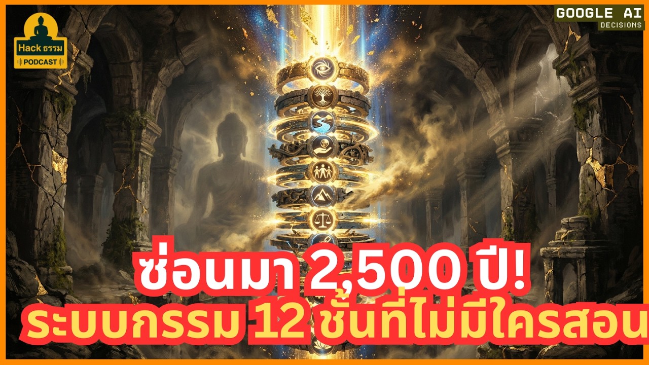ซ่อนมา 2,500 ปี! ระบบกรรม 12 ชั้นที่ไม่มีใครสอน