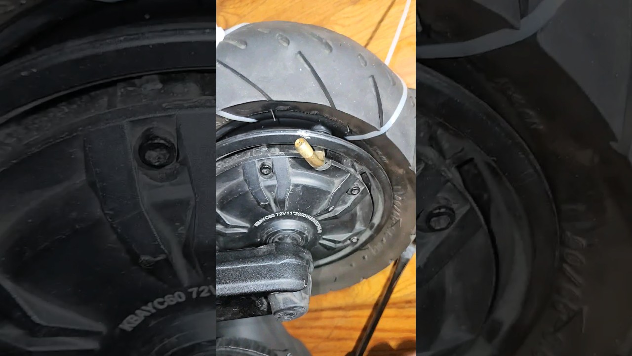 Changing the air valve in the kaabo wolf king gt