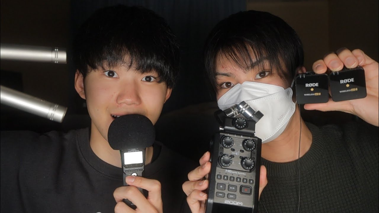 【ASMR】マウスサウンド聞き比べ！4種類のマイク【SUB】Compare mouth sounds with 4 different microphones!