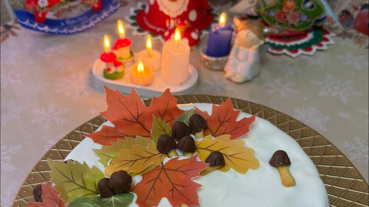 ПЕКЛА КЕКС🥮 а получился ТОРТ / Подарок для меня ВЯЗАНЫЙ ПАЛАНТИН / Мой дом в НОЯБРЕ