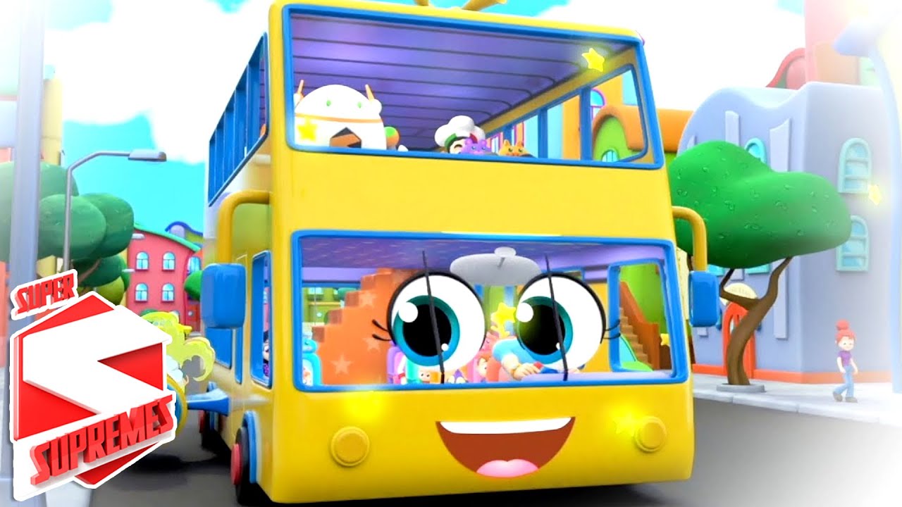 Wheels On The Bus | Bus Song | Nursery Rhymes and Kids | Baby Song