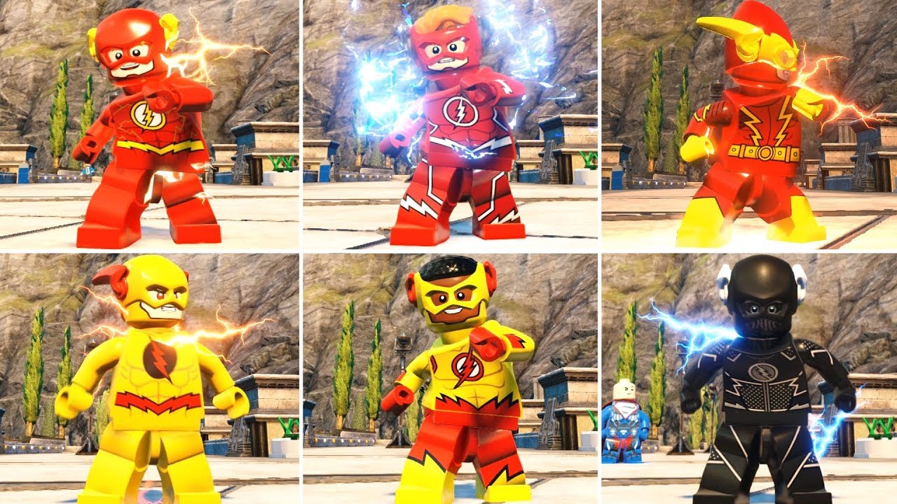 LEGO DC Super Villains - All Speedsters (The Flash Zoom Johnny Quick etc)