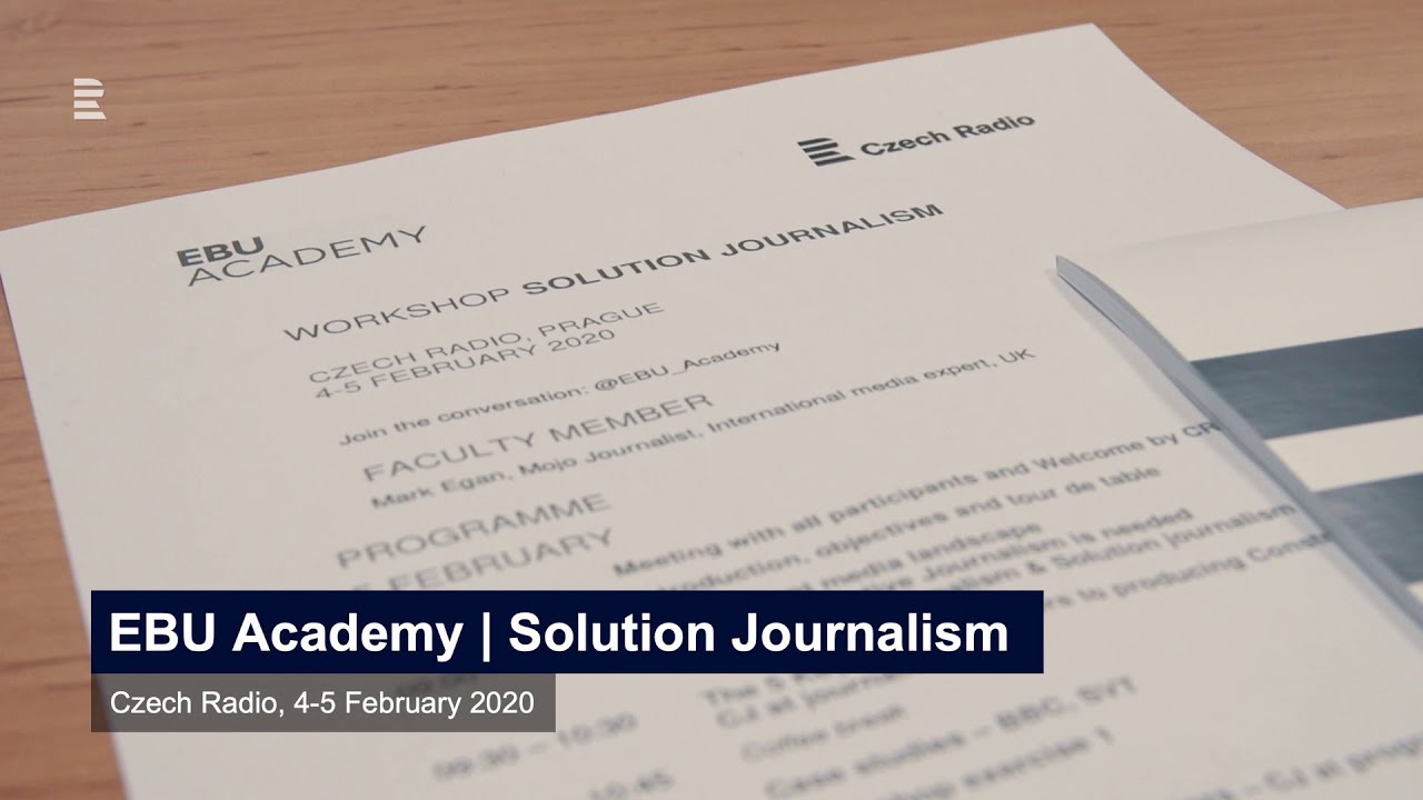 Solution Journalism | EBU Academy