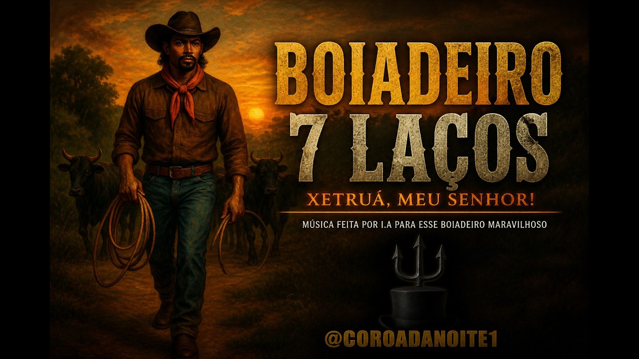 Boiadeiro 7 Laços - Xetruá, meu Senhor! | Música feita por I.A para esse Boiadeiro maravilhoso.