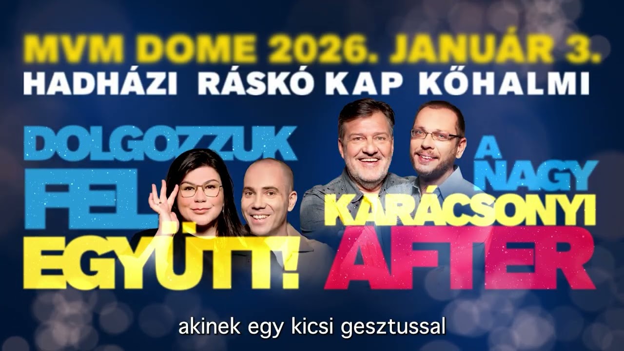 A nagy karácsonyi after | Közönségből közösség | Dumaszínház