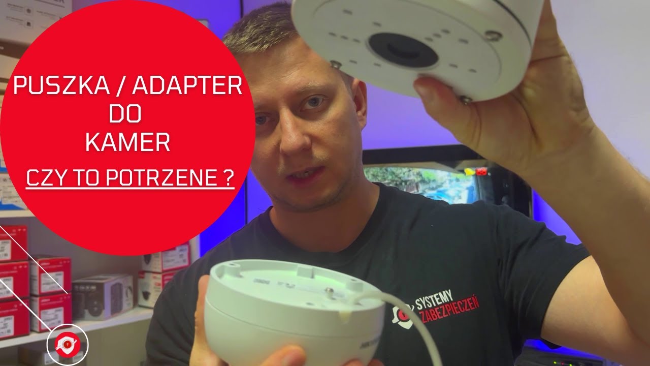 Puszka do kamer czy warto dawać | Adapter do kamer | Akcesoria do monitoringu