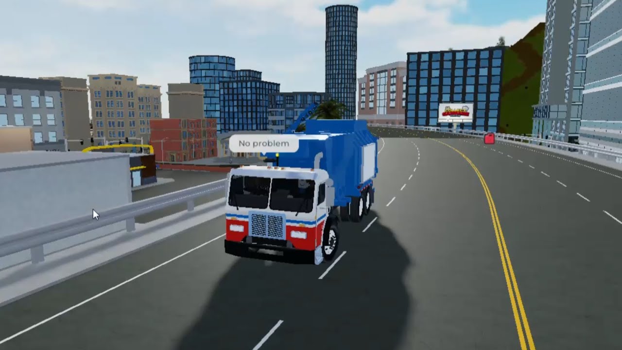 Garbage Truck Game | Collecting Garbage Around Roblox with 2 CR&R Garbage Trucks