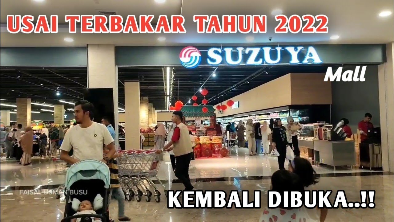 SUZUYA MALL BANDA ACEH KEMBALI BUKA || KINI TAMPILAN NYA MAKIN MENARIK😊😊