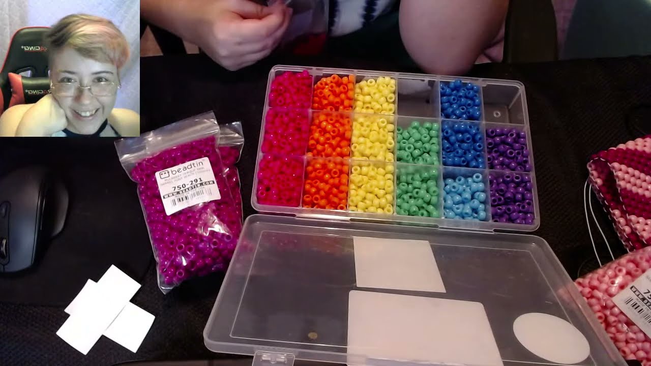 Unboxing Kandi Beads & My Merch