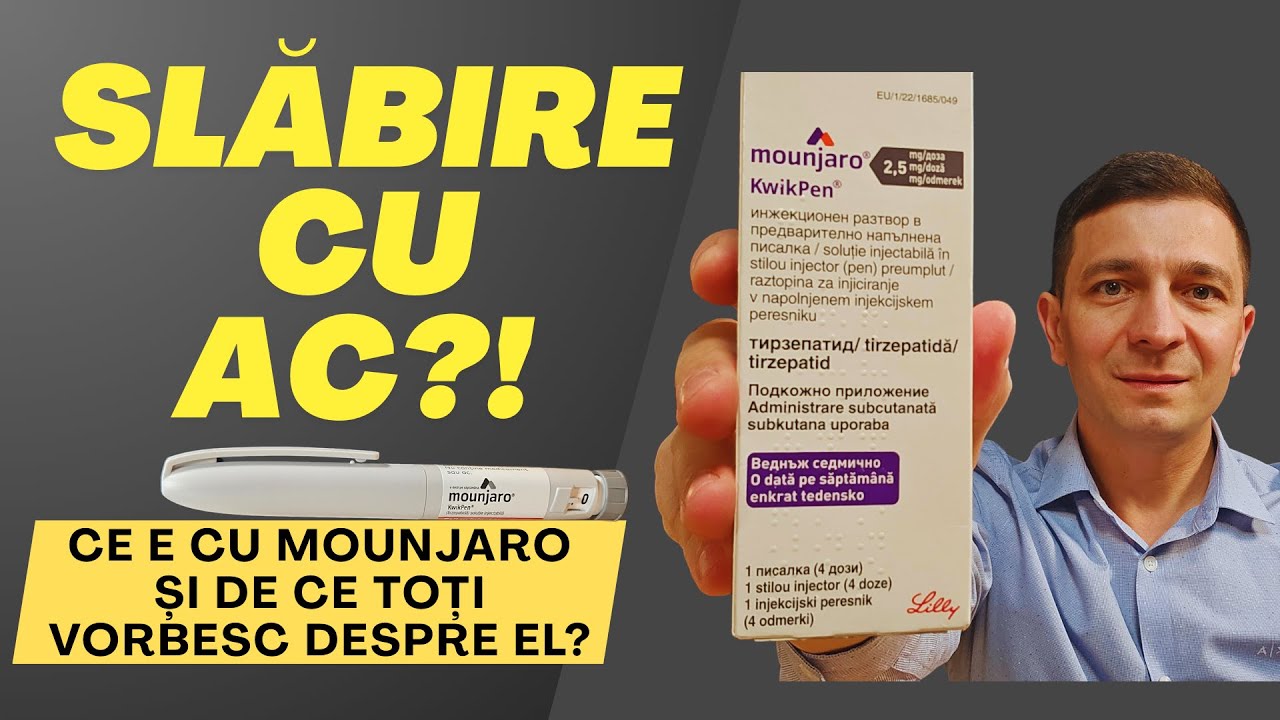 Mounjaro – Medicamentul care schimbă totul în slăbire și diabet ✅Ghid complet pentru pacienți