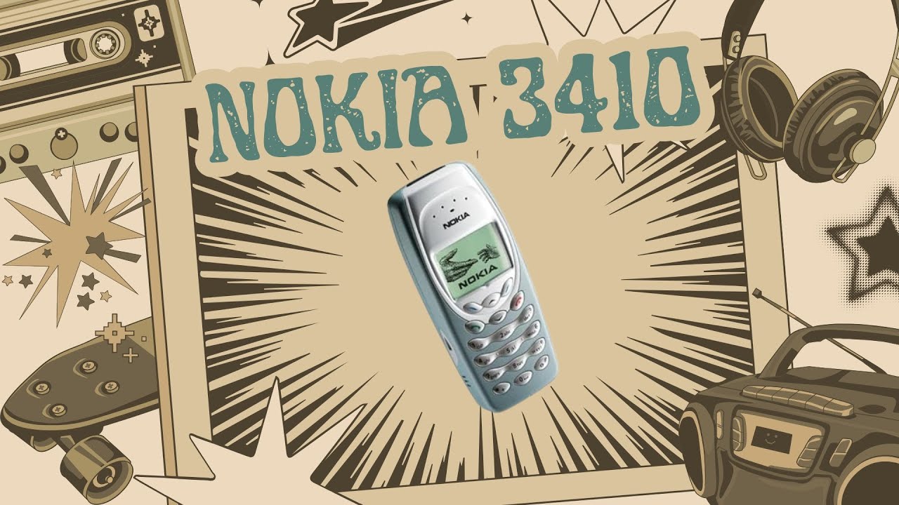Nokia 3410,Legendárny Starý Snake+Nokia Tune