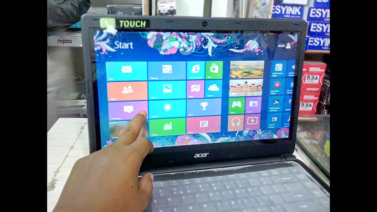 Unboxing Acer Aspire E1-470P Touch Screen Laptop Review