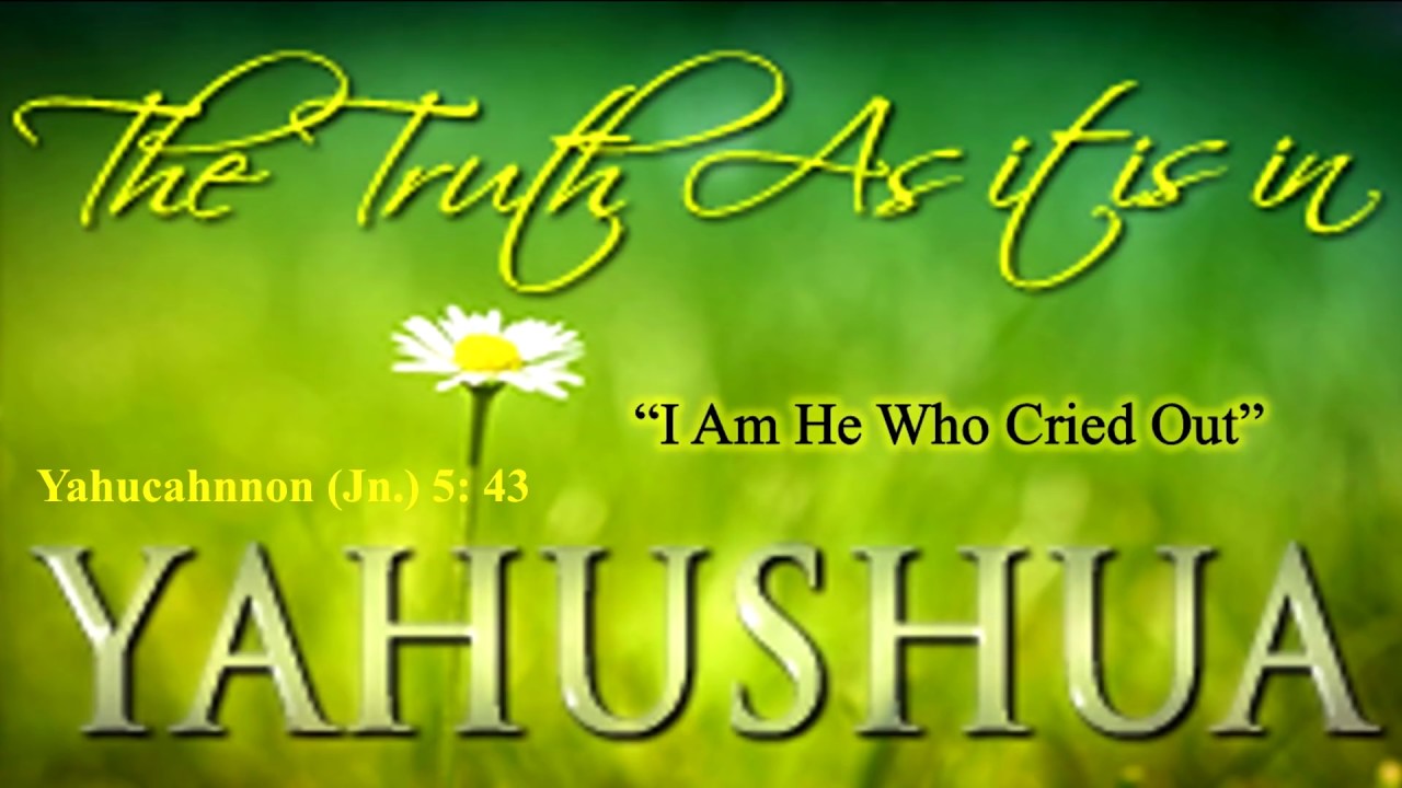 Why Yahushua and Not Yahusha
