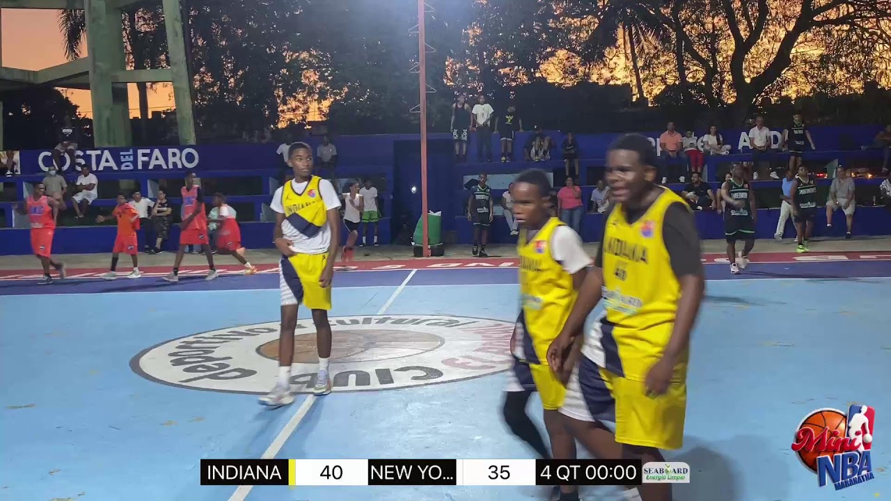 MINI NBA CIERRE DE SERIE REGULAR -
INDIANA VS NEW YORK