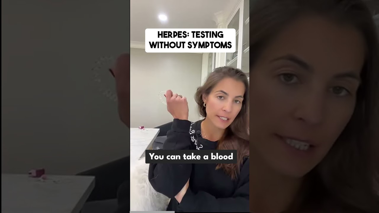 Testing Without Herpes Symptoms