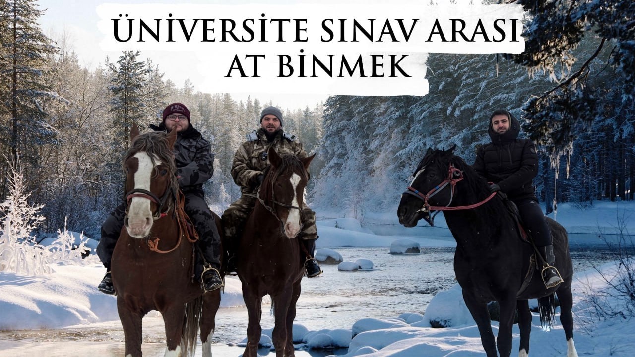 Rusya’da Öğrenci Olmak Böyle mi? | Üniversite Hayatı ve Doğada At Binme 🐎