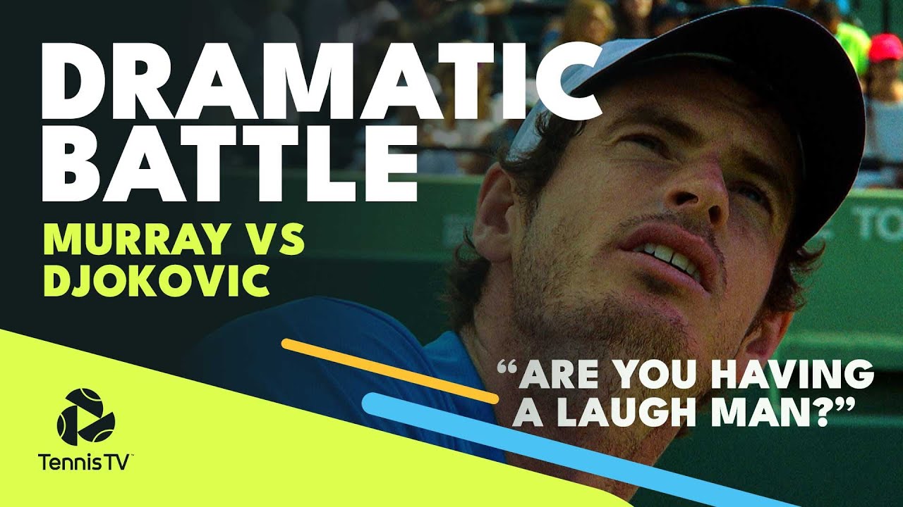 Dramatic Murray vs Djokovic Battle 😳 | Miami 2014 Highlights