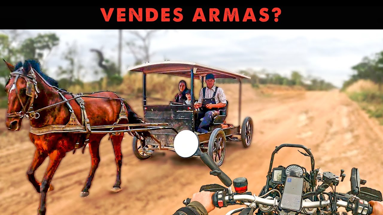 MENONITA me CONFUNDE y PIENSA que VENDO ARMAS  | Vuelta al mundo en moto | Cap #29
