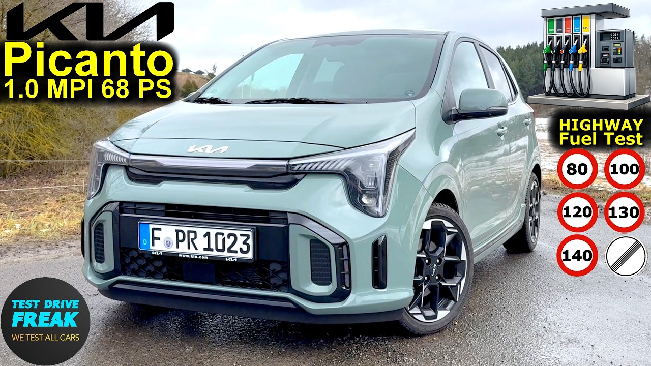 2026 Kia Picanto 1.0 MPI (68 PS) Manual TEST DRIVE 🚗 Fuel Consumption & Performance Review