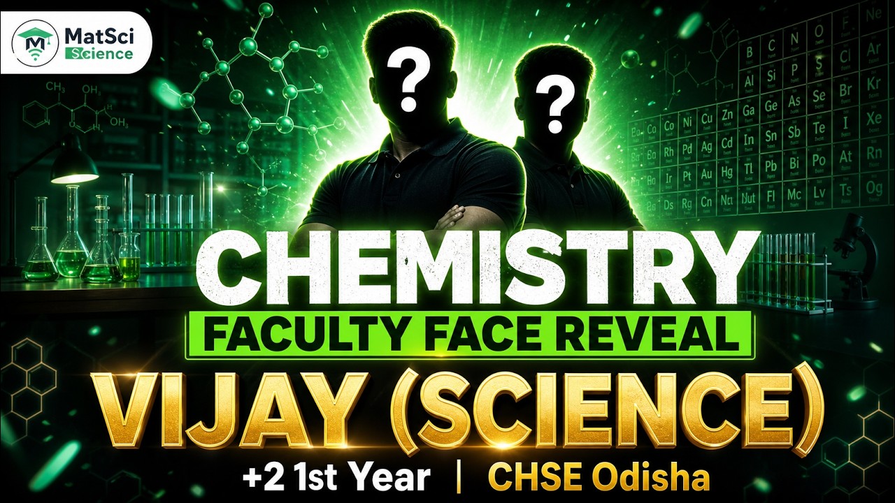 🔥 VIJAY Science 2027 Chemistry Faculty Reveal | କିଏ ପଢାଇବେ Chemistry? 😱