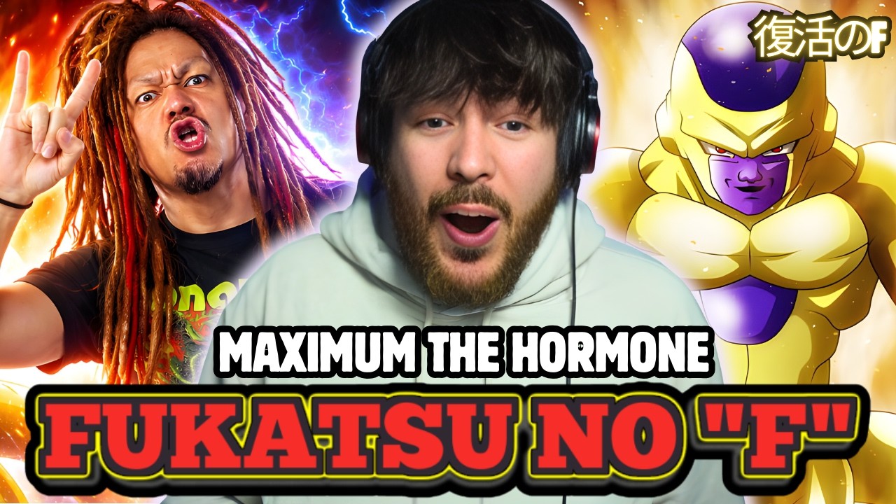 METAL FAN Reacts to MAXIMUM THE HORMONE – F (Fukatsu no F / 復活のF) | FIRST TIME REACTION (w/subs)