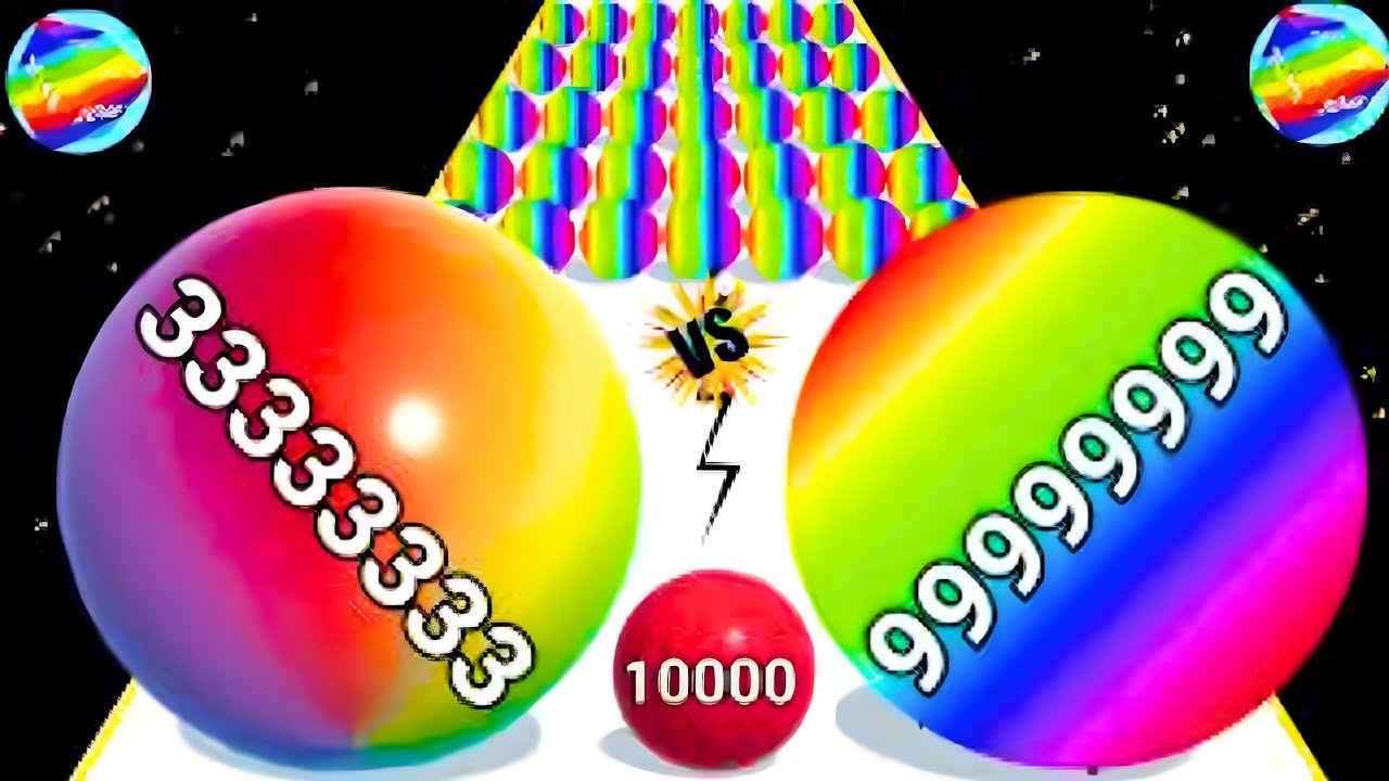 Merge Ball 3D 100,000,000,000 to Infinite VS Jelly Run 2048 | Ultimate Endless Merge Race Challenge