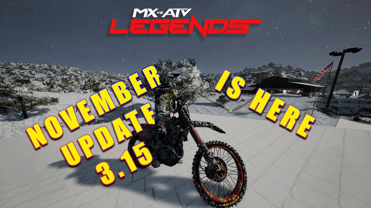 Mx Vs Atv Legends 3 15 November Update Online PC Lobbies