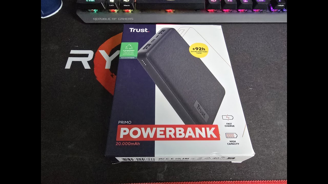 Trust Primo 20000 PowerBank - Unboxing and Review