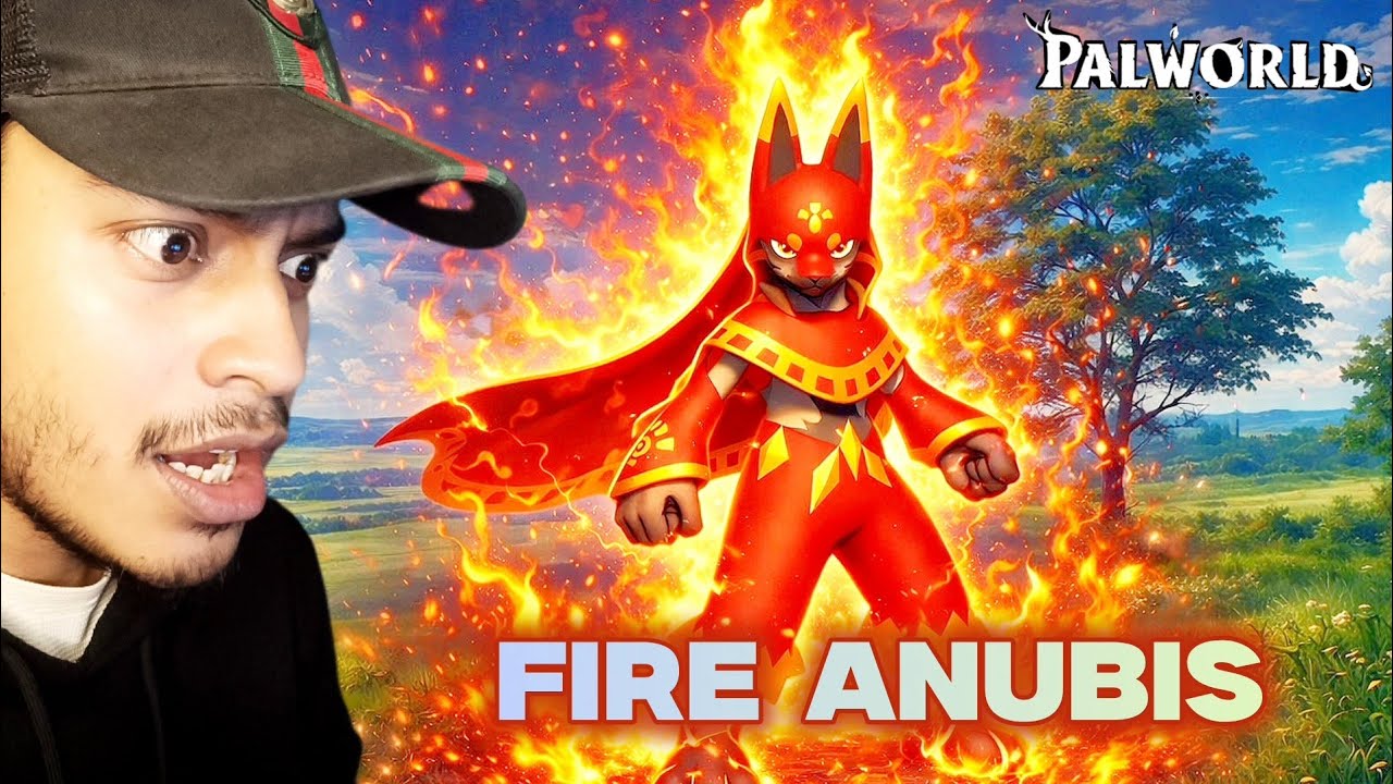 I Captured the RAREST Pal in Palworld… FIRE ANUBIS🔥