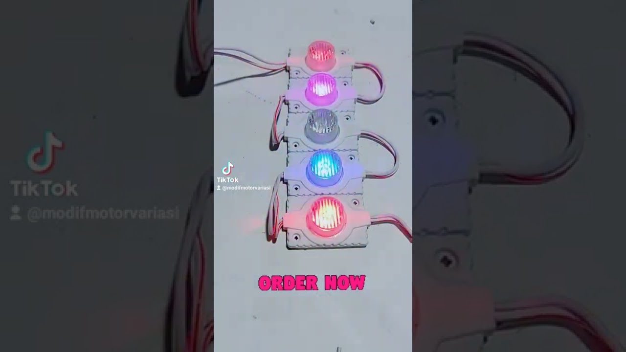 lampu led modul 1.5 watt 12 volt 1 mata