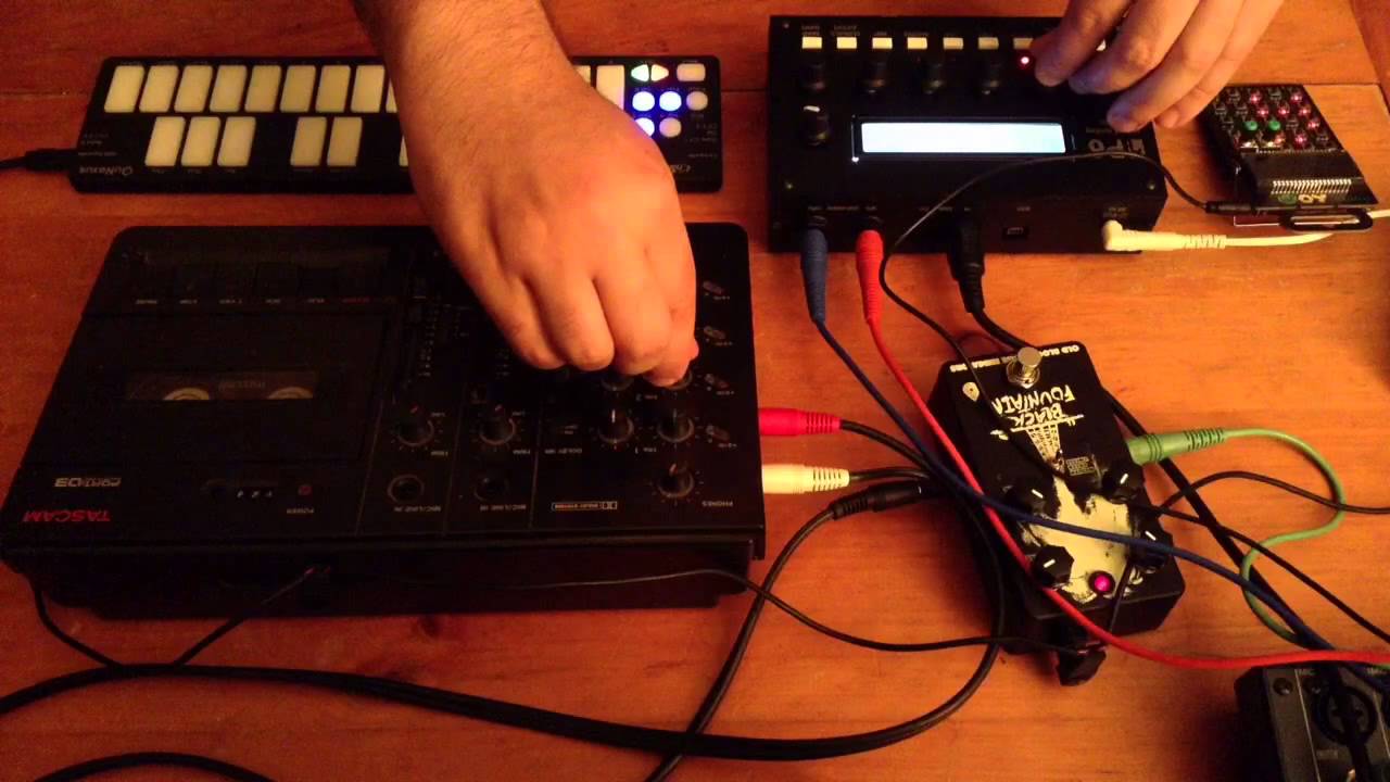 4-Track Cassette Drone - Portastudio, P6, PO12