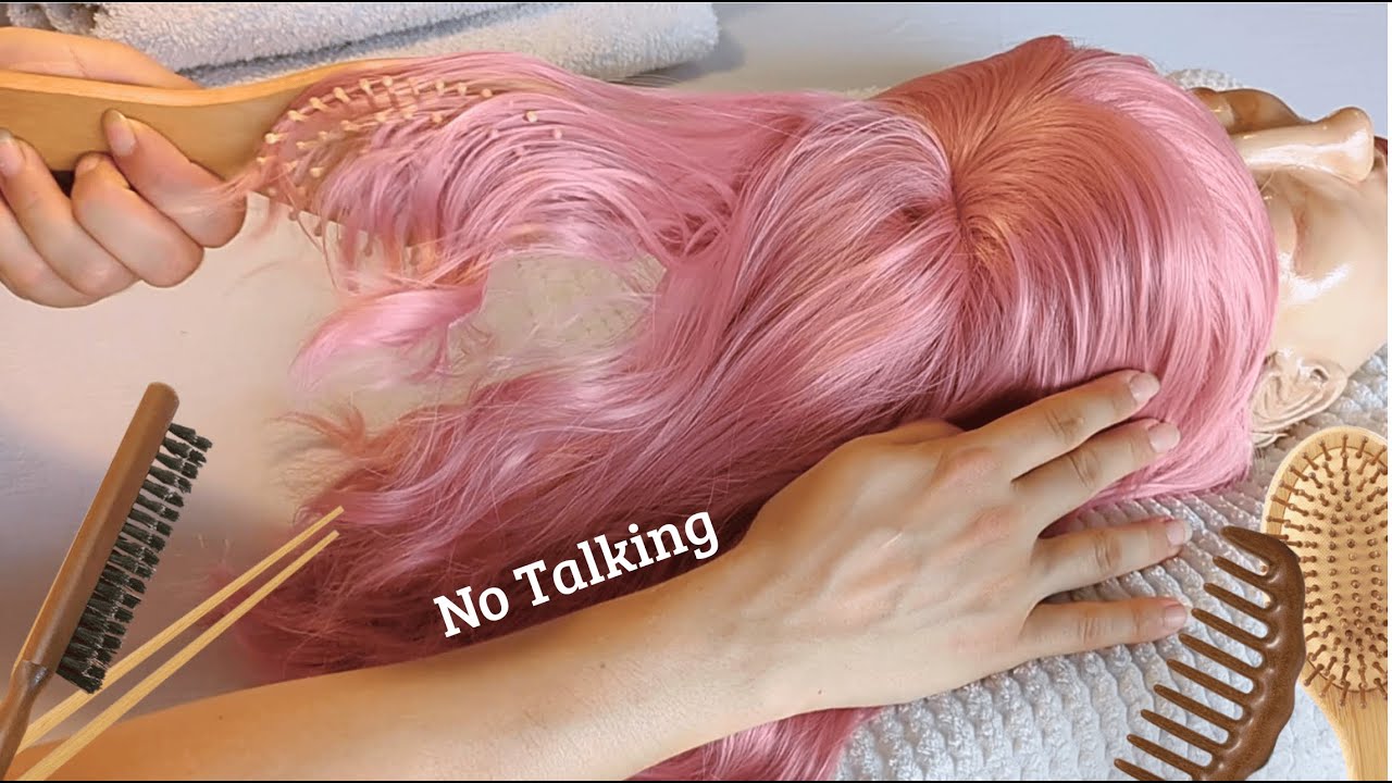 ASMR Hair Brushing & Scalp Massage 💆‍♀️ No Talking | Hair Play + Brosse à Cheveux (30 min)