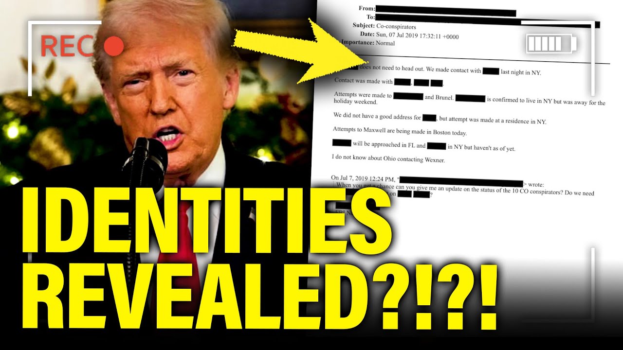 🚨IDENTITY of SECRET CO-CONSPIRATOR in The Files BLOWN WIDE OPEN
