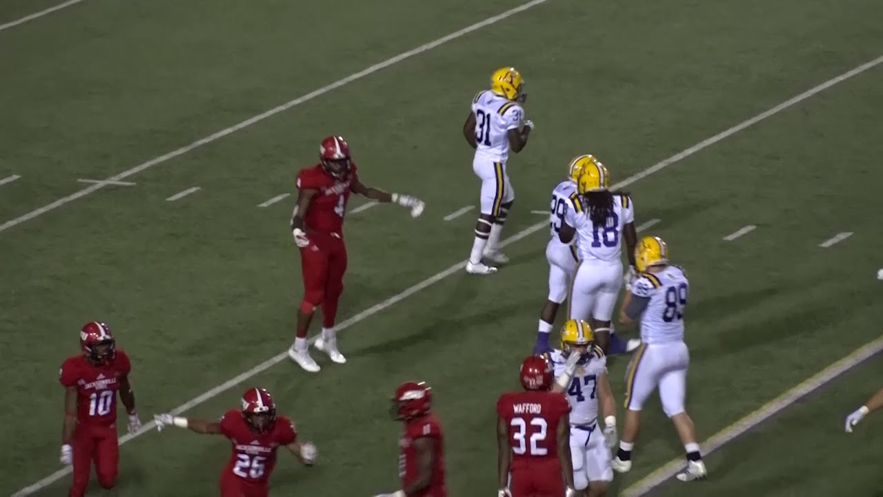 Jacksonville State Football 2017 - vs. Tennessee Tech Highlights