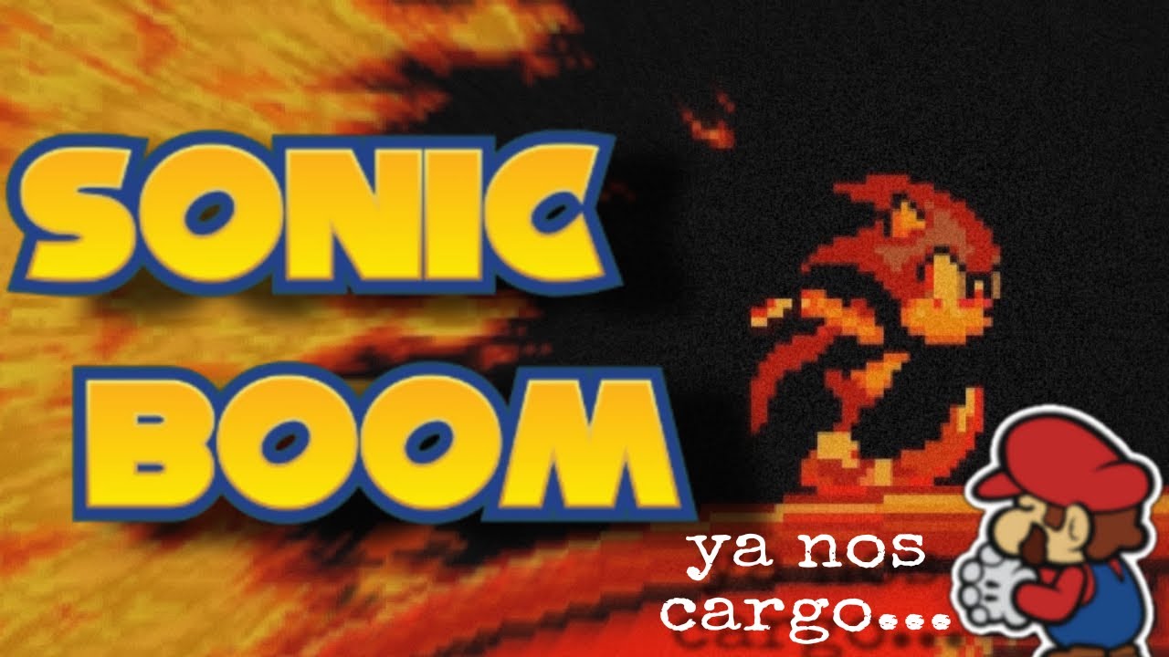 SONIC BOOM un Hack Rom muy IMPRESIONANTE