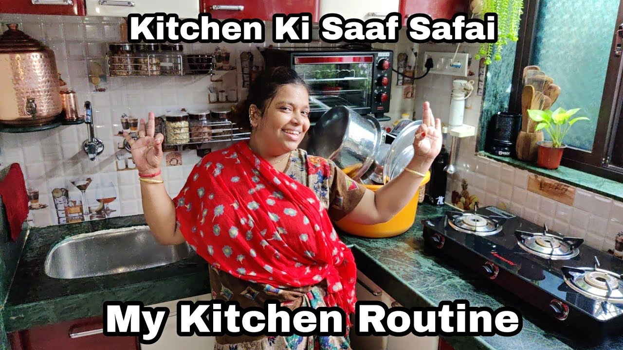 How To Clean Kitchen Tips And Tricks | Kitchen Ki Safai Kaise Kare Part 1 | My Routine Afroz Kitchen