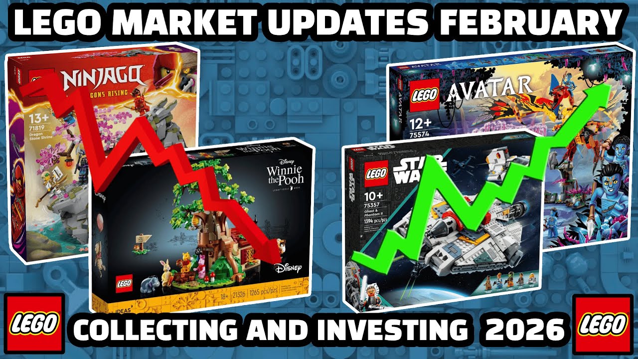 LEGO MARKET FRIDAY! | AVATAR SETS SKYROCKET! | Collecting, Investing February 2026 News Update!