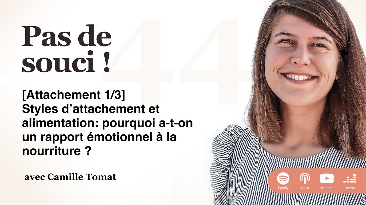 #44  Styles d’attachement et alimentation: pourquoi a-t-on un rapport émotionnel à la nourriture ?