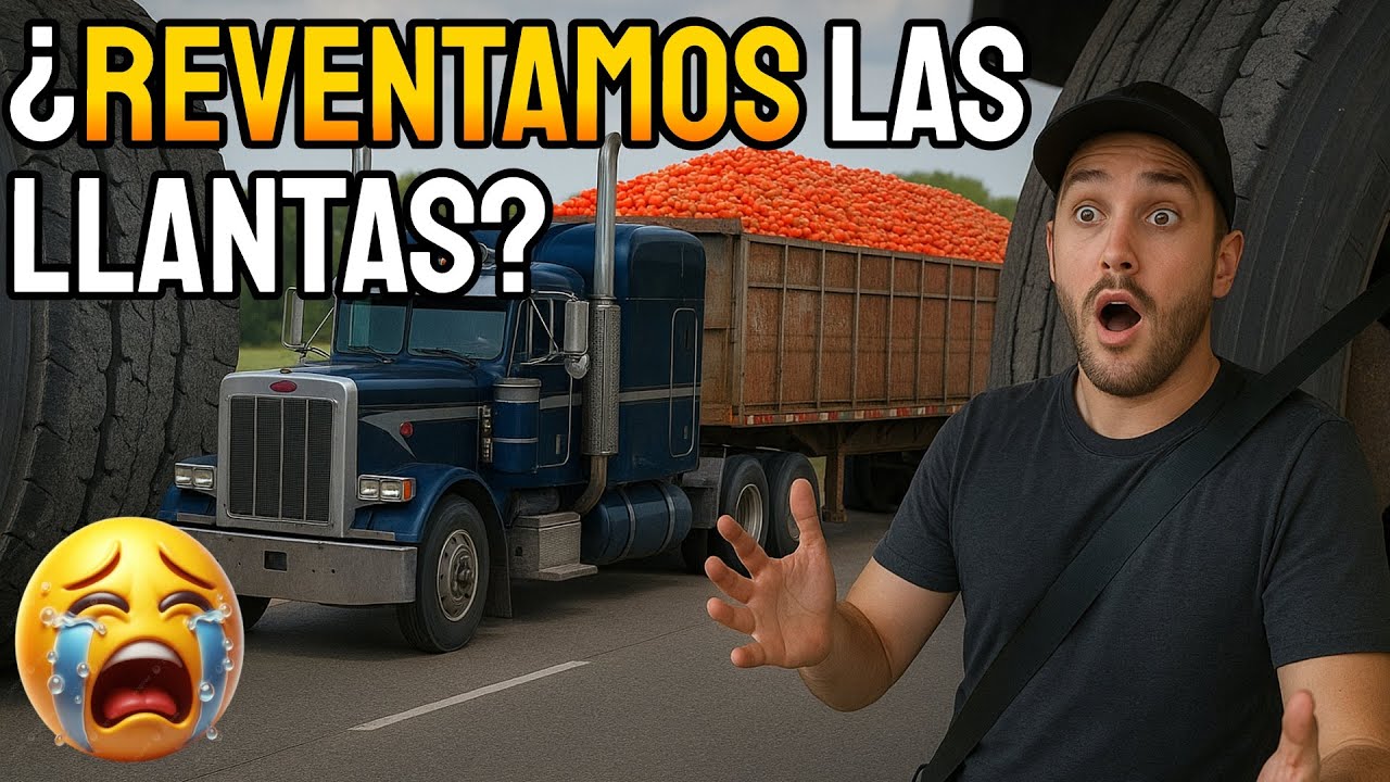 🚚 ¿REVENTAMOS las LLANTAS? Viaje COMPLETO cargado de tomates con un invitado SORPRESA