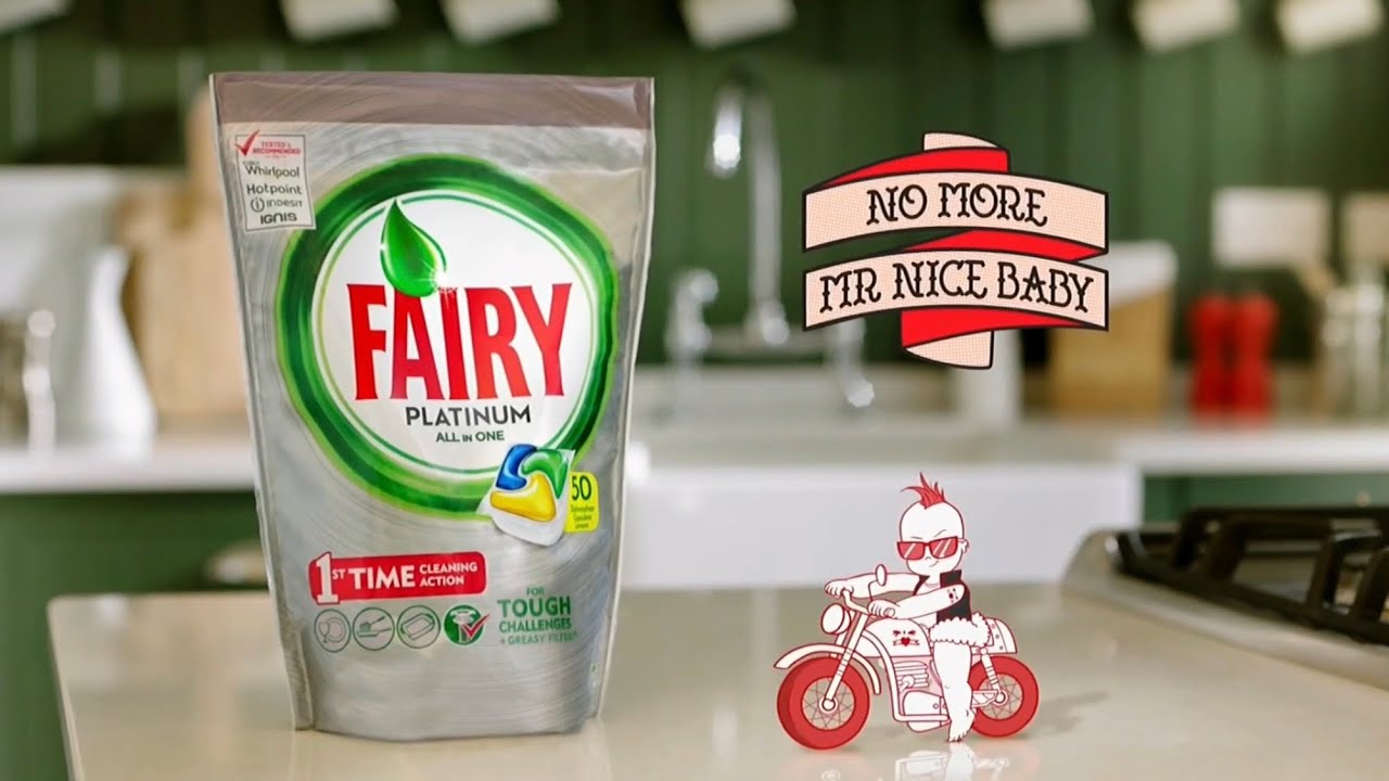 2019: Fairy Platinum Dishwasher Tablets [Mr Mess Gone]