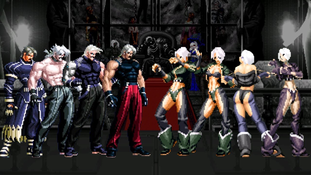 🎮 KOF Mugen 🔥 Omega Rugal Team vs Angel Team