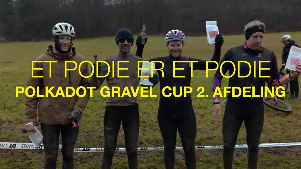 Et podie er et podie - Polkadot Gravel Cup 2. Afdeling