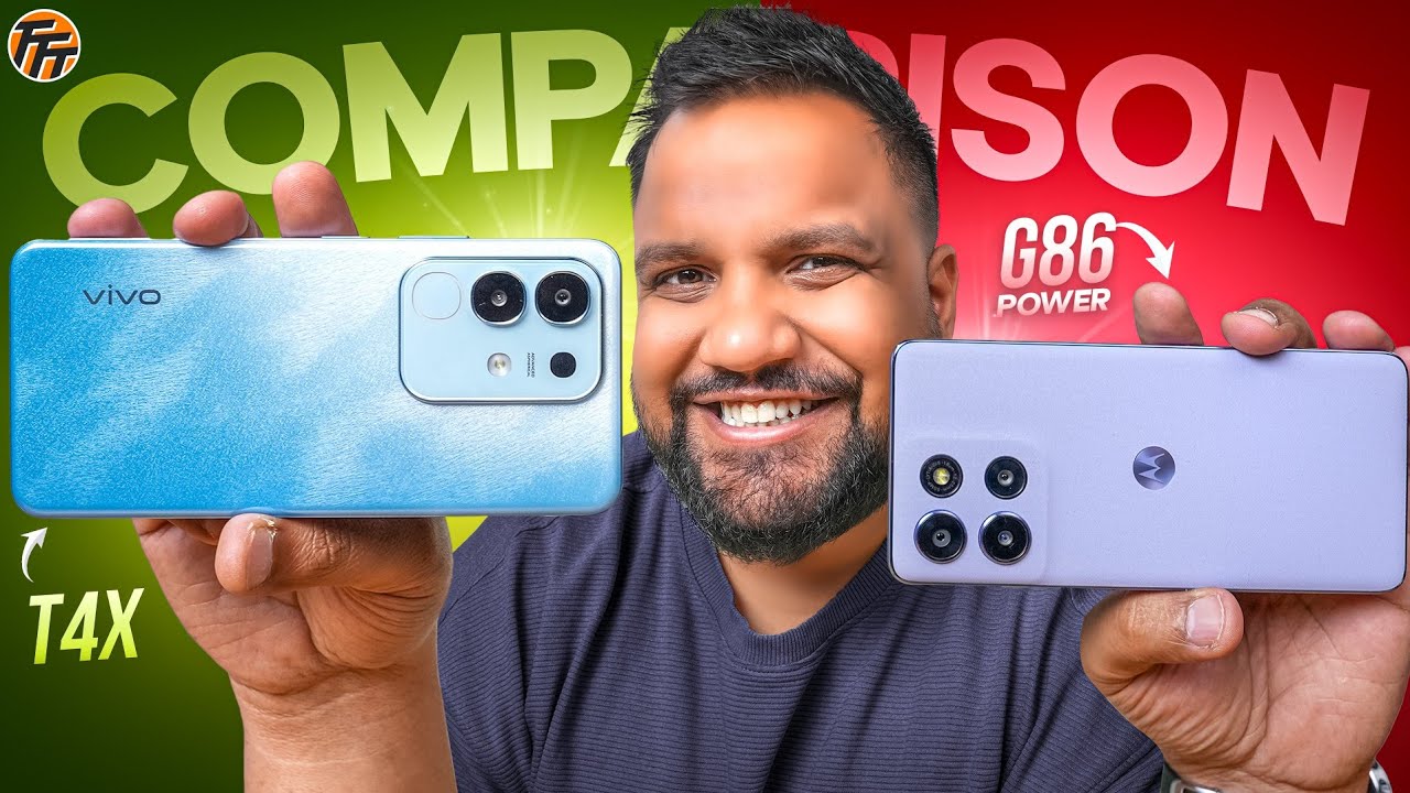 Motorola G86 Power vs vivo T4x Detailed Comparison - Best Phone Under Rs 20,000 எத?