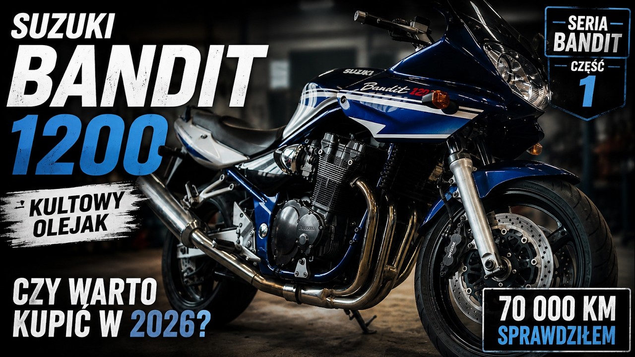 Suzuki Bandit 1200: Legenda, kt&oacute;ra nie chce przejść na emeryturę [ TEST UŻYWANY OPINIA B12 ]