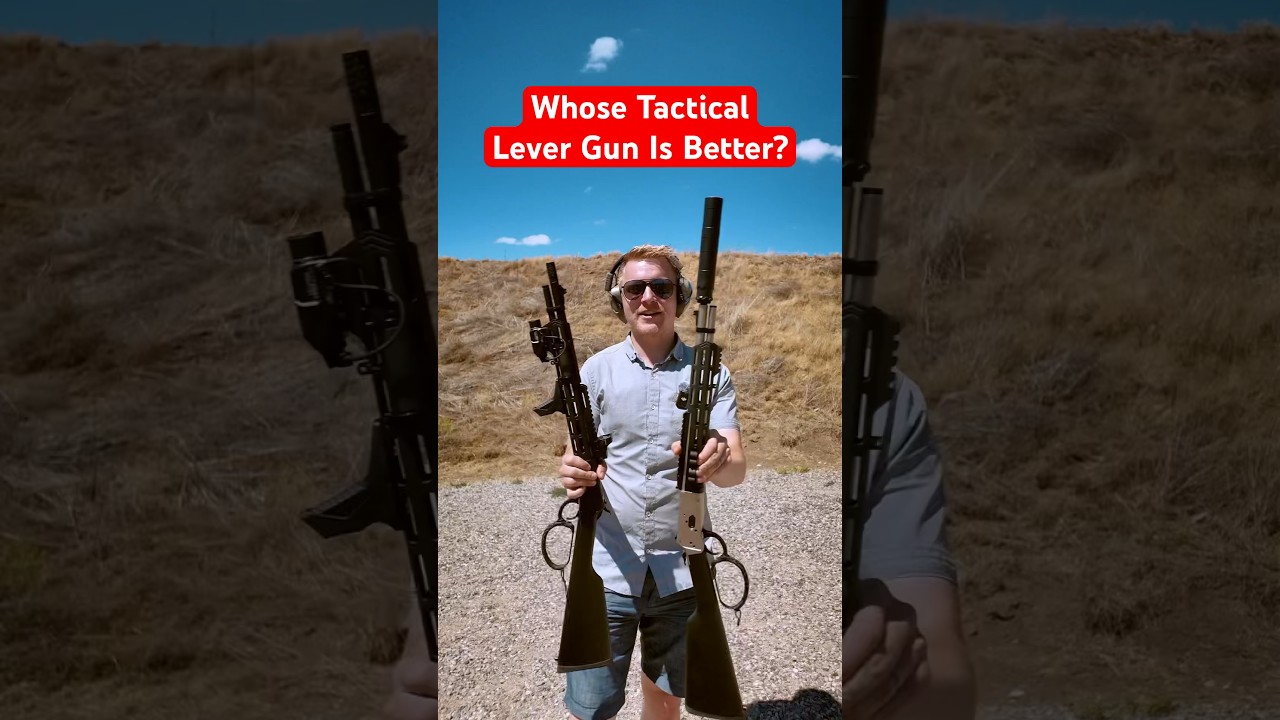 Which Do YOU Like Better? (Lever Gun Face Off) #civtac #firearms #fullautofriday