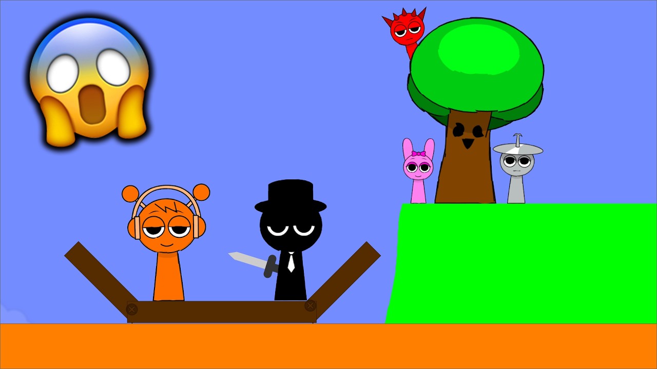 SPRUNKI FLOOR IS LAVA IN ALGODOO