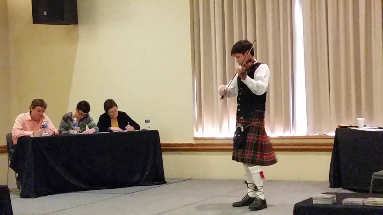 Sean Heely 2016 National Scottish Fiddle Champion