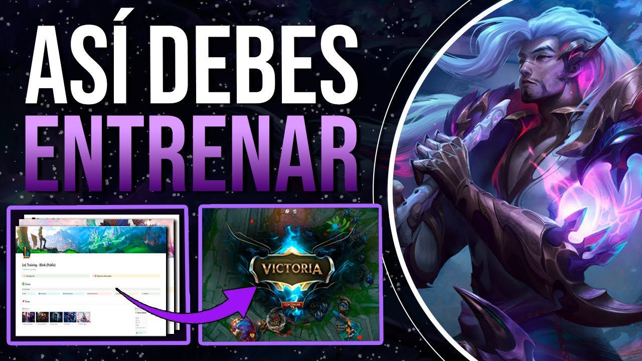 🏆 Como Mejorar en LoL ► Sistema de Entrenamiento 🏆